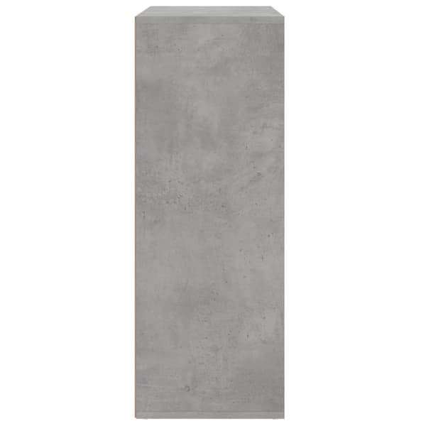 Senkit 2 kpl betoninharmaa 60x31x84 cm tekninen puu