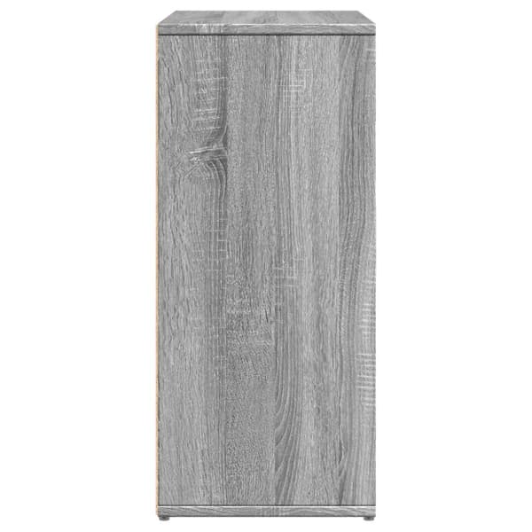 skænke 2 stk. 60x31x70 cm konstrueret træ grå sonoma-eg