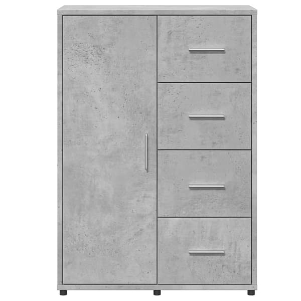 Senkit 2 kpl betoninharmaa 60x31x84 cm tekninen puu