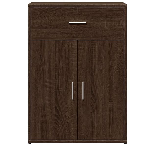 Senkit 2 kpl ruskea tammi 60x30x84 cm tekninen puu