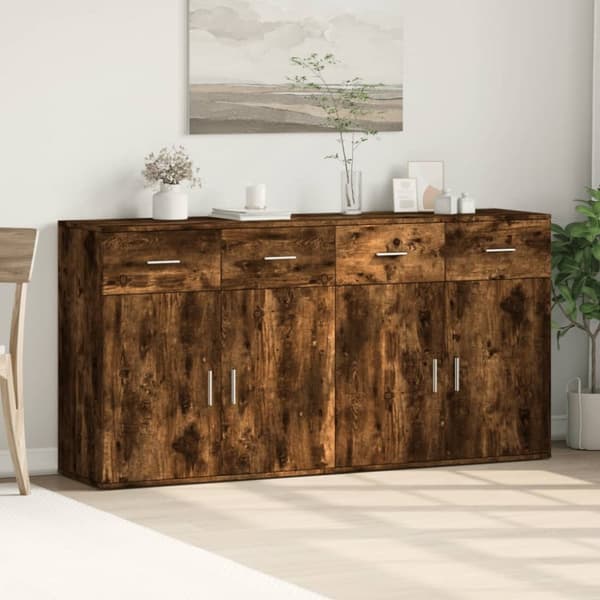 Senkit 2 kpl savutammi 79x38x80 cm tekninen puu