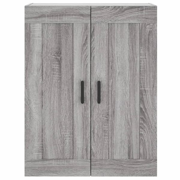 Kaappi harmaa Sonoma 69,5x34x180 cm tekninen puu