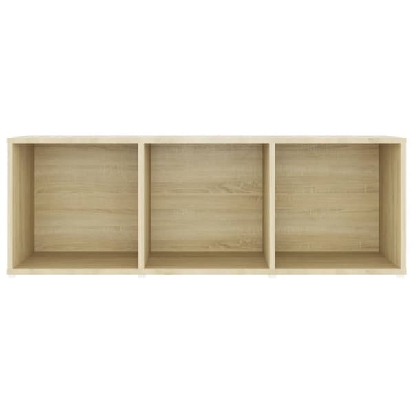 TV-skåp 2 delar sonoma-ek 107x35x37 cm konstruerat trä