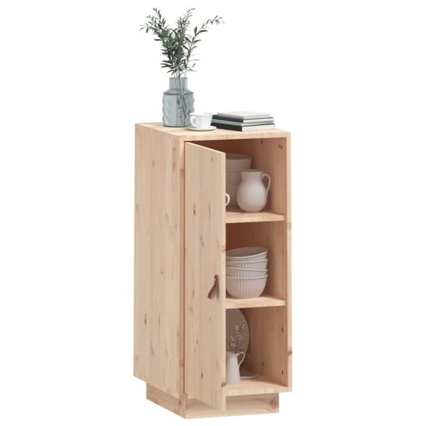 skænk 34x40x75 cm massivt fyrretræ