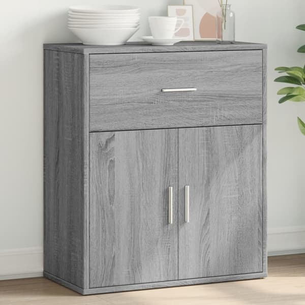 Senkki harmaa Sonoma 60x31x70 cm tekninen puu