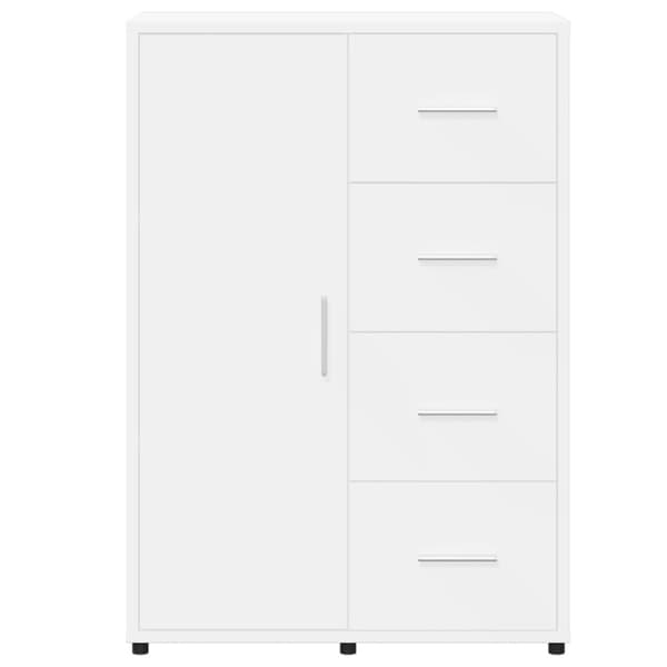 skab 60x31x84 cm konstrueret træ hvid