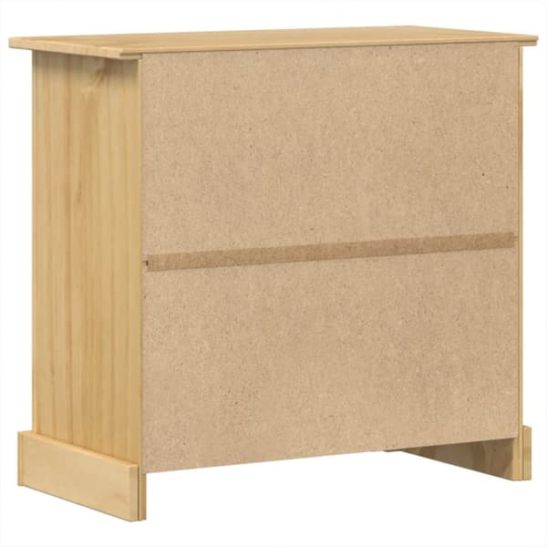 skænk Corona 87x40x76 cm massivt fyrretræ