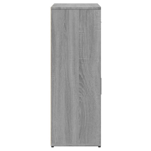 Senkit 2 kpl harmaa Sonoma 60x30x84 cm tekninen puu