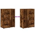 Pikkukuva 10 / 10: Senkit 2 kpl savutammi 60x31x84 cm tekninen puu
