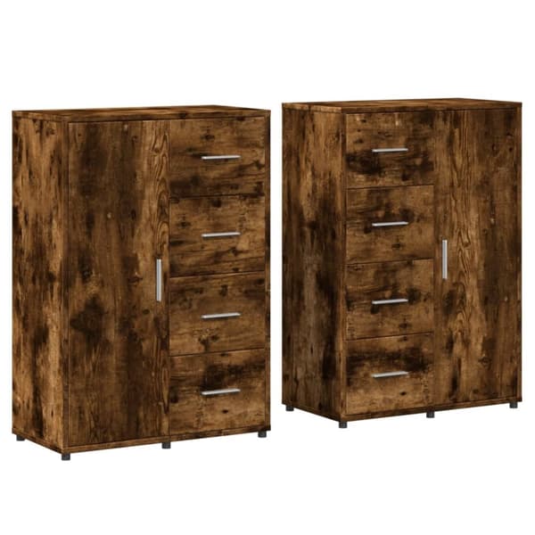 Senkit 2 kpl savutammi 60x31x84 cm tekninen puu