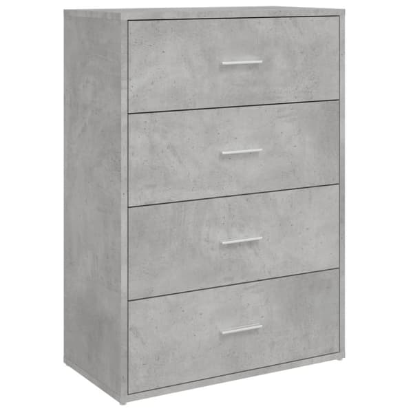 Senkit 2 kpl betoninharmaa 60x31x84 cm tekninen puu