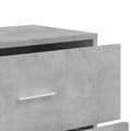 Pikkukuva 8 / 10: Senkit 2 kpl betoninharmaa 60x31x84 cm tekninen puu