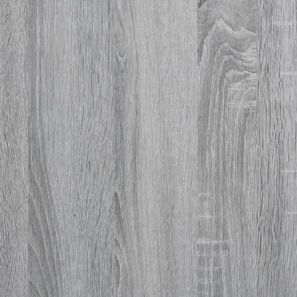 Senkit 2 kpl harmaa Sonoma 79x38x80 cm tekninen puu