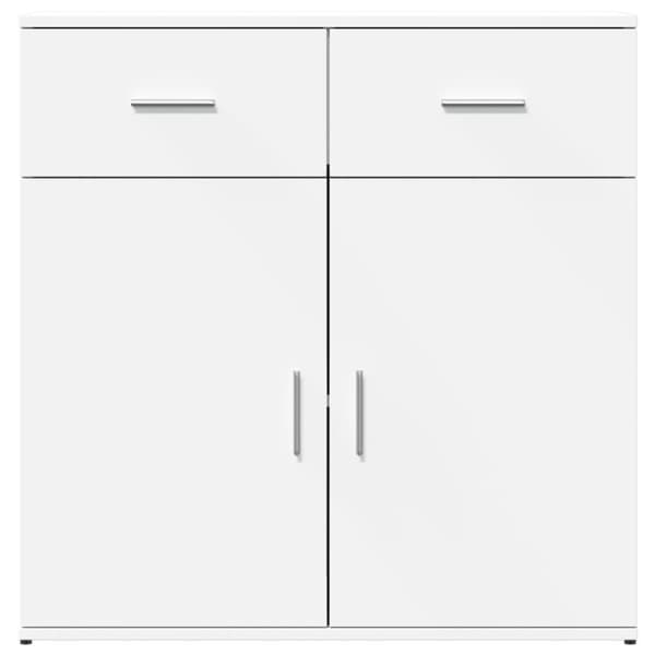 Senkit 2 kpl valkoinen 79x38x80 cm tekninen puu