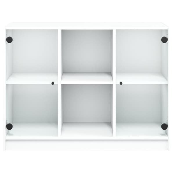 skab 101,5x37x75,5 cm konstrueret træ hvid