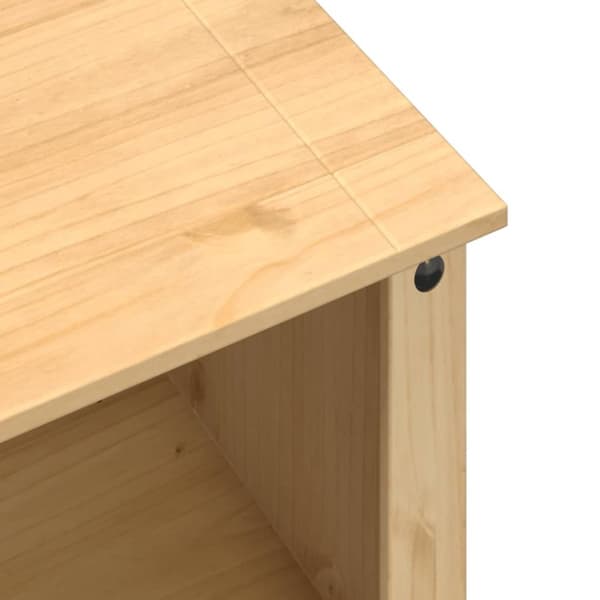 vinskab Corona 107,5x51x105,5 cm massivt fyrretræ