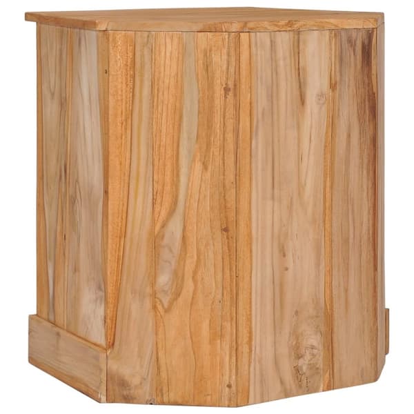 Kulmasenkki 60x45x60 cm täysi tiikki