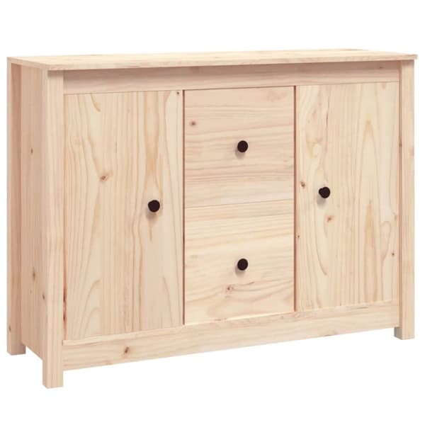 Skänk 100x35x74 cm massiv furu