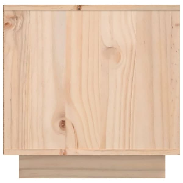tv-bord 156x40x40 cm massivt fyrretræ