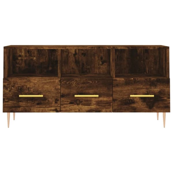 TV-taso savutammi 102x36x50 cm tekninen puu