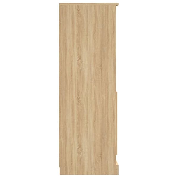Skåp sonoma-ek 36x35,5x103,5 cm konstruerat trä