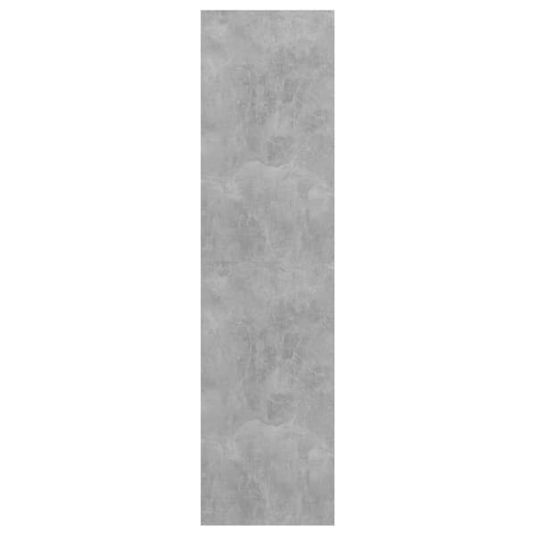 Väggmonterat tv-skåp betonggrå 37x37x142,5 cm konstruerat trä