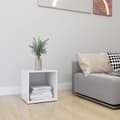 Miniatyrbillede 6 af 10: tv-bord 37x35x37 cm konstrueret træ hvid