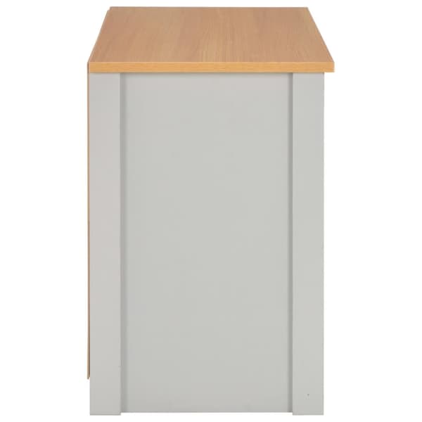 tv-skab 95x39x58 cm grå