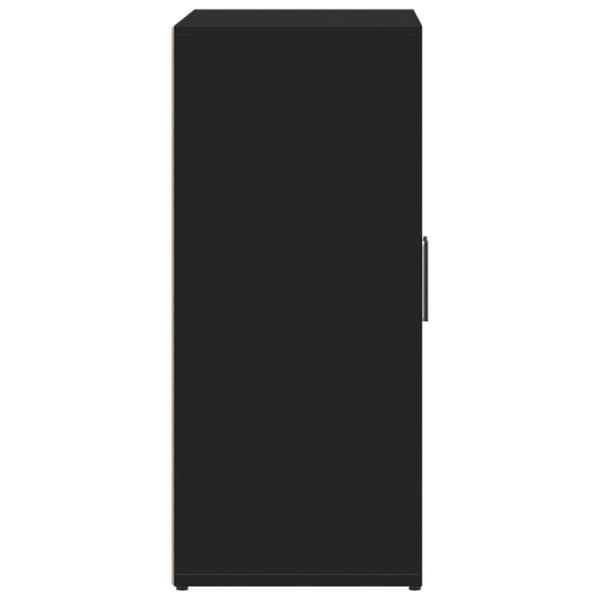 skænk 60x31x70 cm konstrueret træ sort