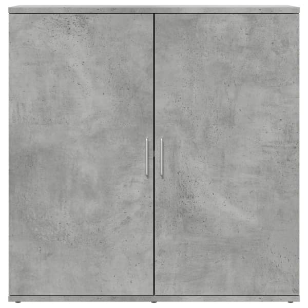 skænk 79x38x80 cm konstrueret træ betongrå
