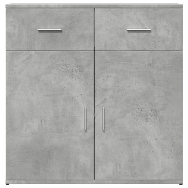 Senkki betoninharmaa 79x38x80 cm tekninen puu