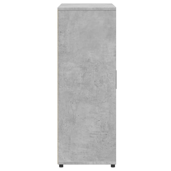 Senkki betoninharmaa 60x31x84 cm tekninen puu