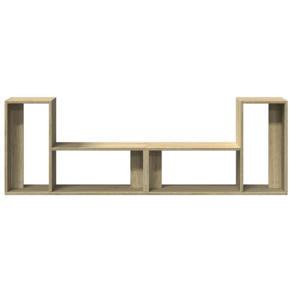 tv-borde 2 stk. 75x30x50 cm konstrueret træ sonoma-eg