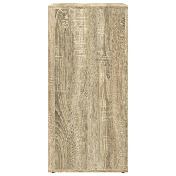 skænke 2 stk. 79x38x80 cm konstrueret træ sonoma-eg