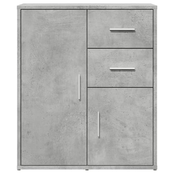 Senkit 2 kpl betoninharmaa 60x31x70 cm tekninen puu