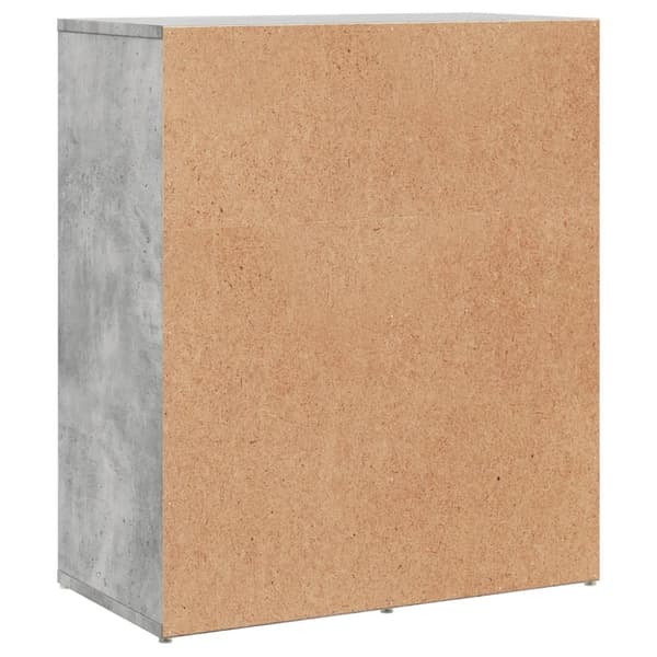 Senkit 2 kpl betoninharmaa 60x31x70 cm tekninen puu