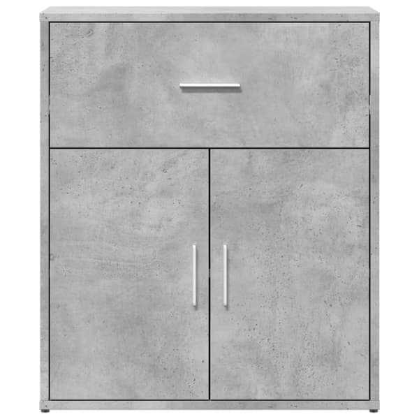 skænke 2 stk. 60x31x70 cm konstrueret træ betongrå