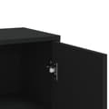 Pikkukuva 8 / 10: Senkit 2 kpl musta 60x31x84 cm tekninen puu