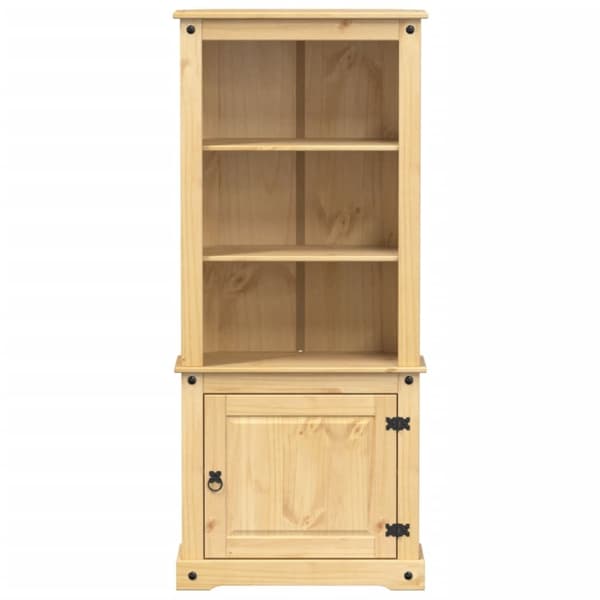 Högskåp Corona 74x38x170 cm massiv furu
