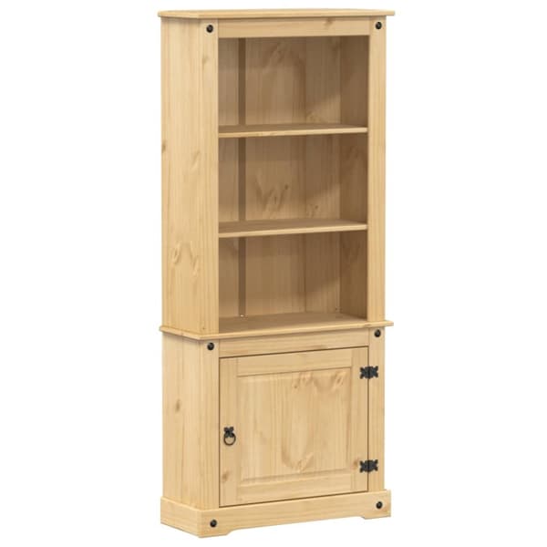 Högskåp Corona 74x38x170 cm massiv furu