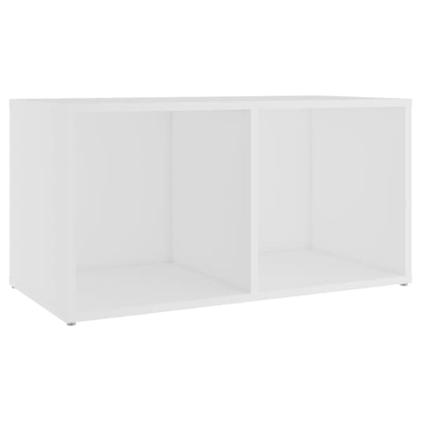 TV-skåp 4 delar vit 72x35x36,5 cm konstruerat trä