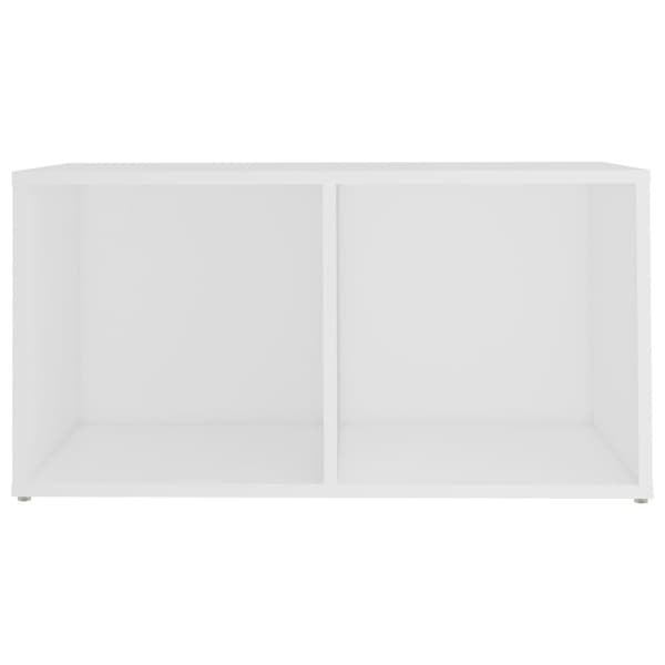 TV-skåp 4 delar vit 72x35x36,5 cm konstruerat trä