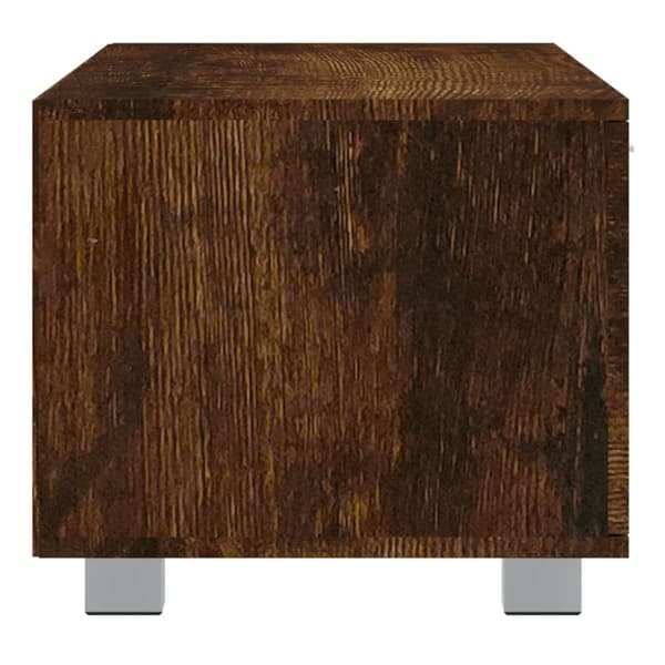 tv-bord 140x40,5x35 cm konstrueret træ røget egetræ
