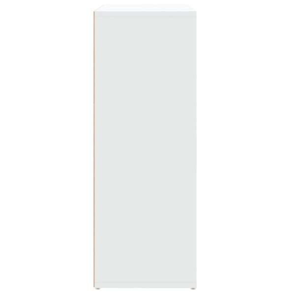 kommoder 2 stk.. 60x31x84 cm konstrueret træ hvid