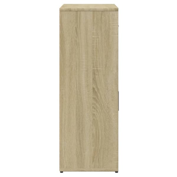 Skänkar 2 st sonoma-ek 60x30x84 cm konstruerat trä