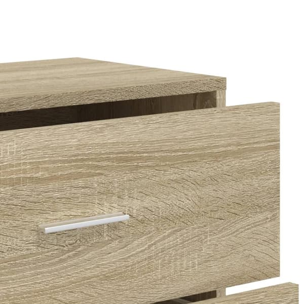 Senkit 2 kpl Sonoma-tammi 60x31x84 cm tekninen puu