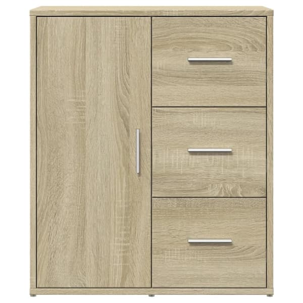 skænk 60x31x70 cm konstrueret træ sonoma-eg