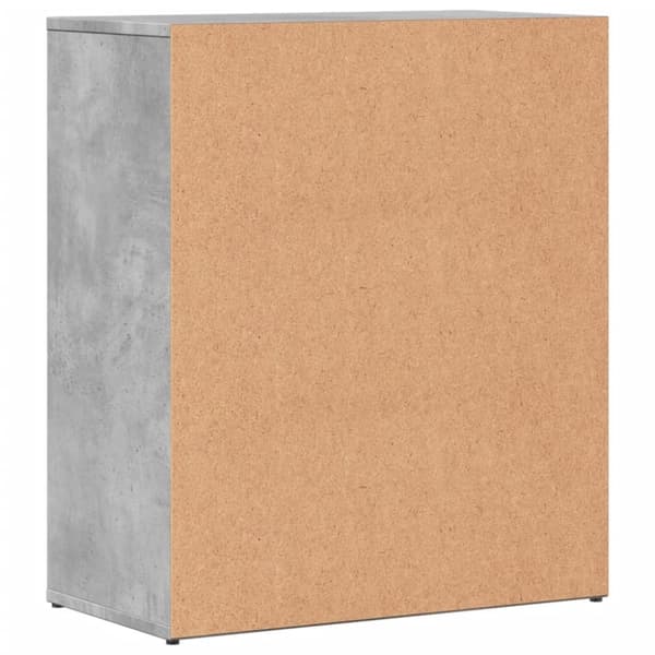 Skänk betonggrå 60x31x70 cm konstruerat trä