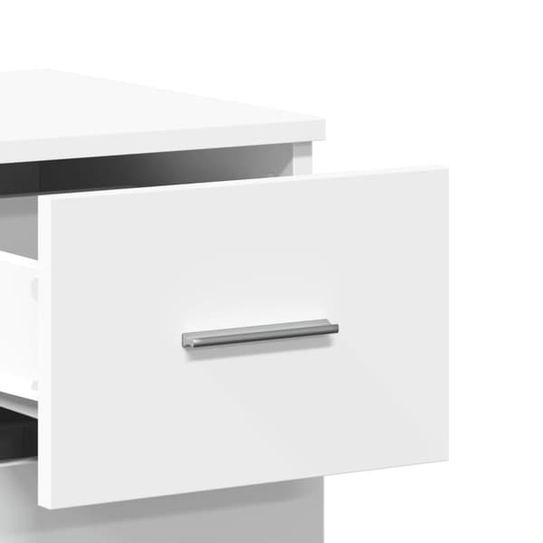 skab 59x39x80 cm konstrueret træ hvid