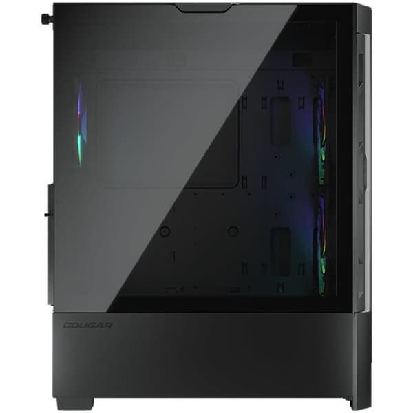 COUGAR AIRFACE RGB PC Case, Mid Tower, Black